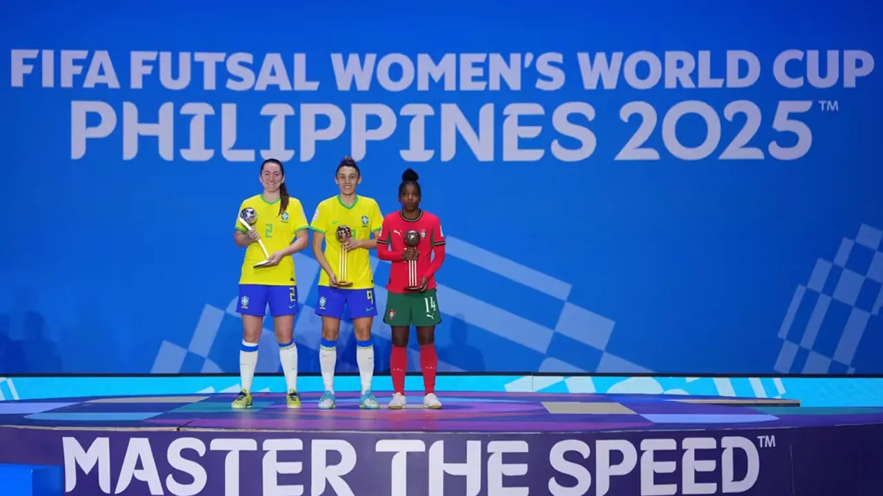 Medal of women's Futsal