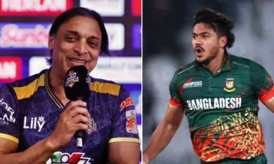 “I want Taskin to break my fastest-bowling record,” says Shoaib Akhtar.