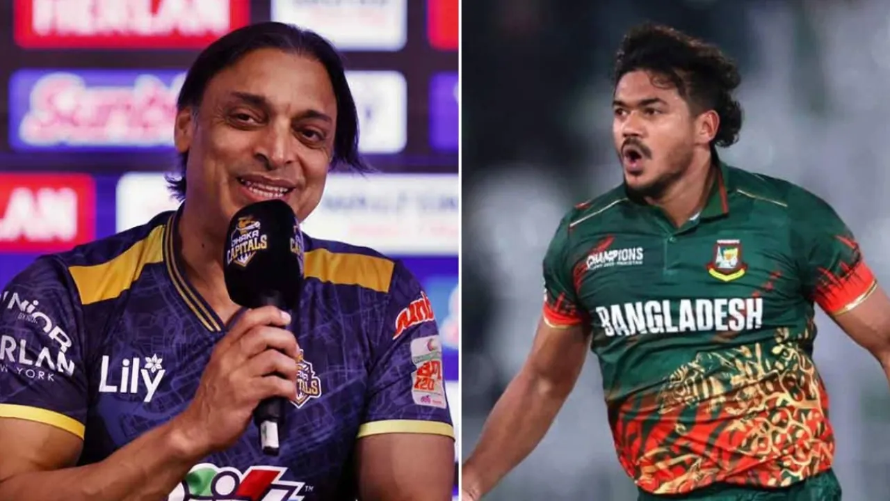 “I want Taskin to break my fastest-bowling record,” says Shoaib Akhtar.