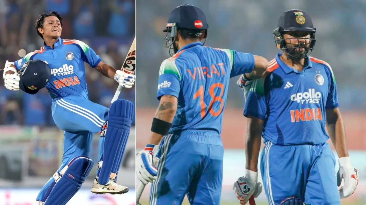 Jaiswal’s century and fifties from Rohit and Kohli seal India’s series win.