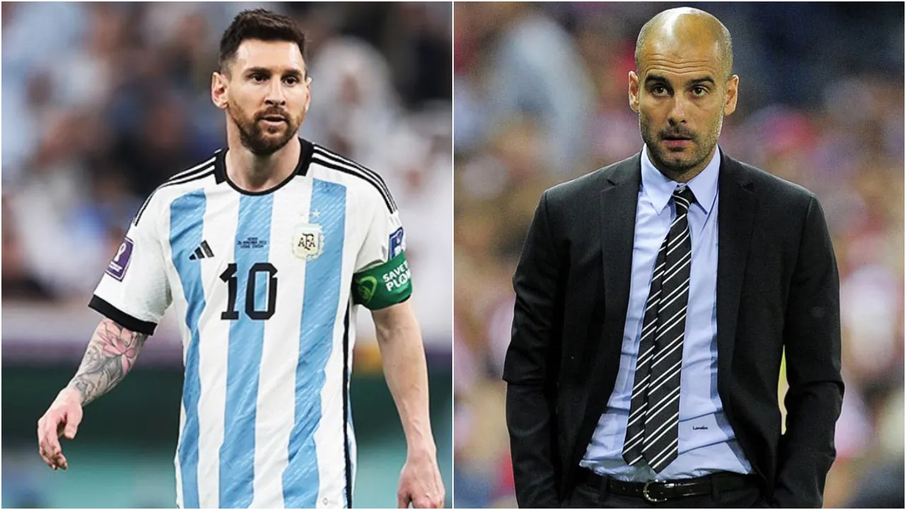Leonell Messi & Pep Guardiola