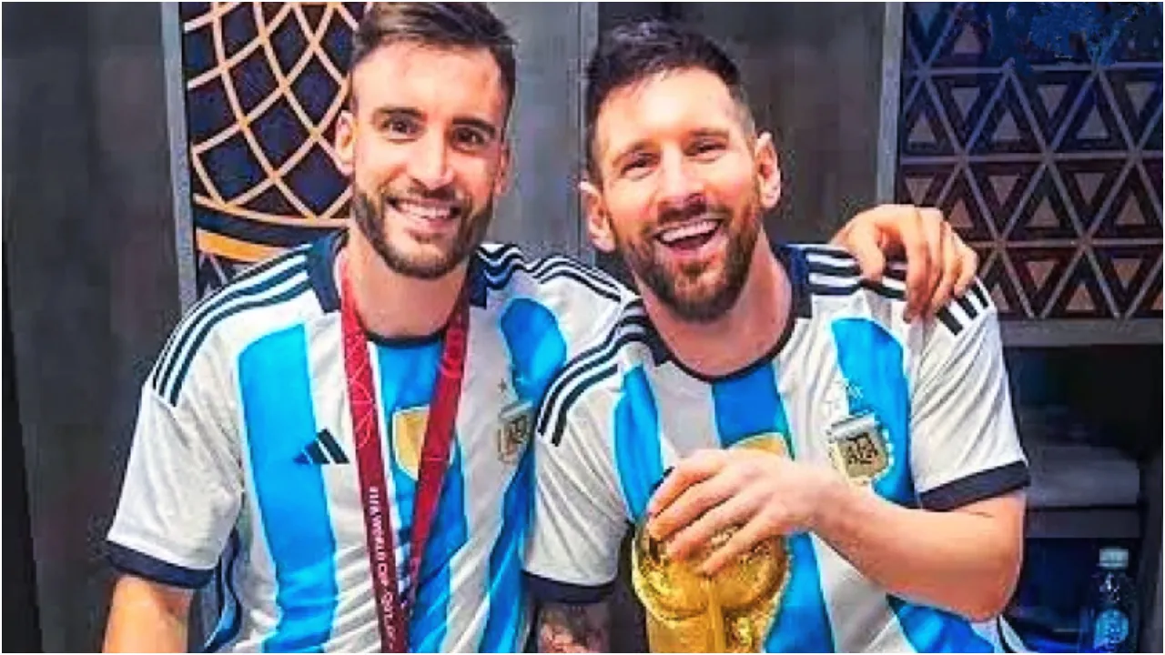 Messi and Tagliafico