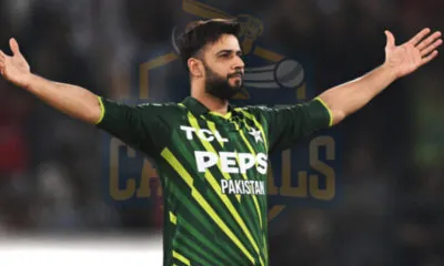 Pakistani Imad Wasim in Dhala Capitals