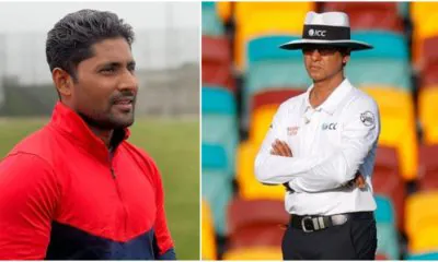 Saikat’s historic moment in the Ashes, with Imrul sending his congratulations.