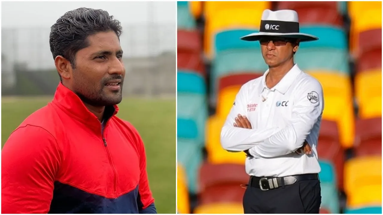 Saikat’s historic moment in the Ashes, with Imrul sending his congratulations.