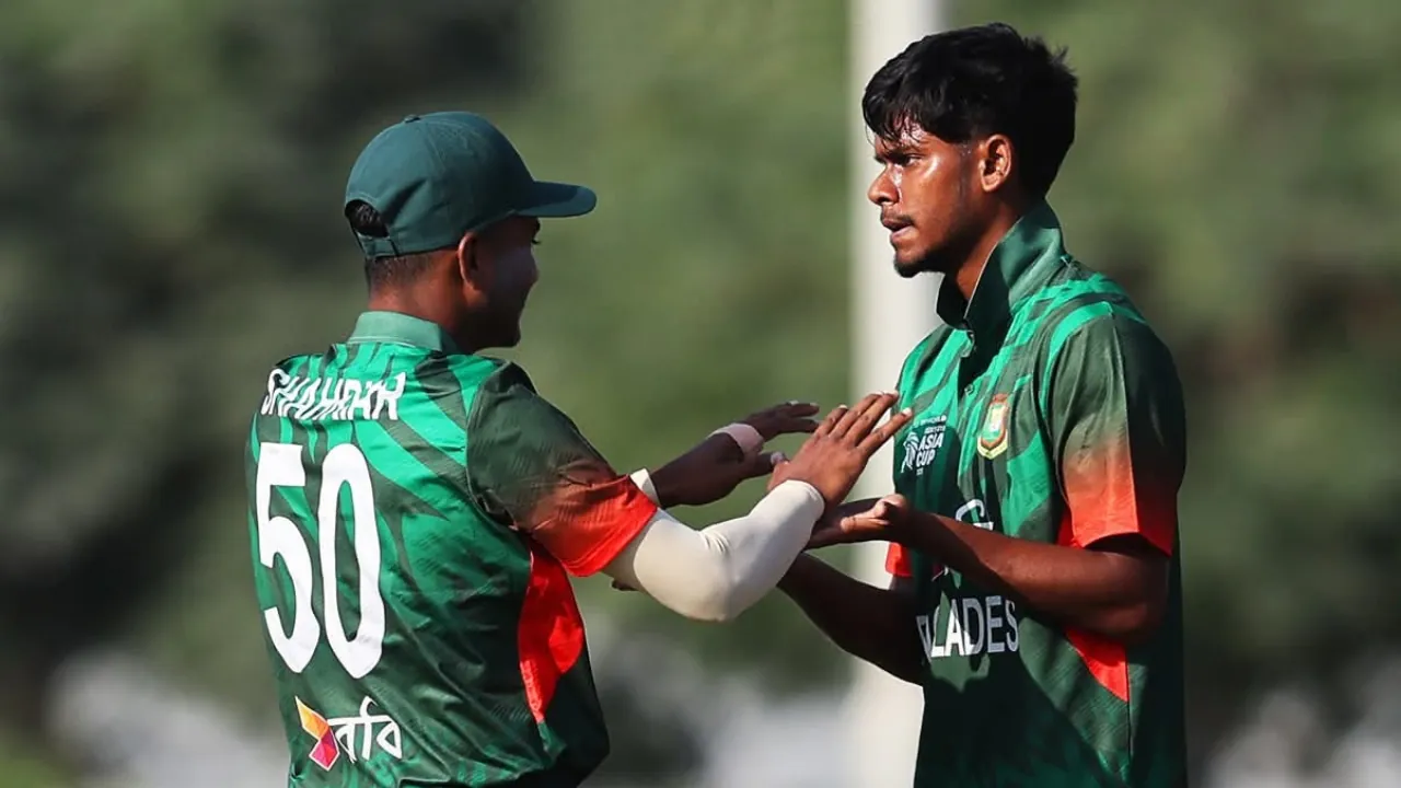 Shahriar Ahmed did well with the ball