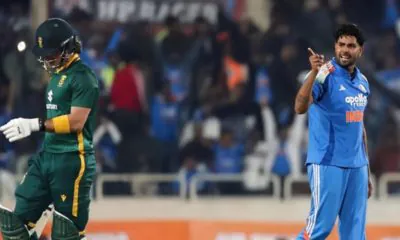 The Indian pacer received bad news after an aggressive celebration.
