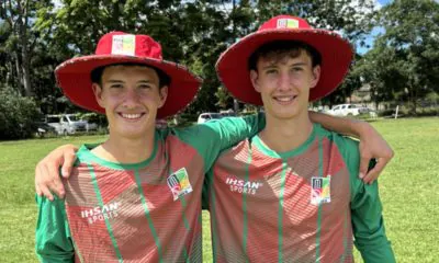 The legendary Zimbabwean cricketer’s twin children have been called up to the World Cup squad.
