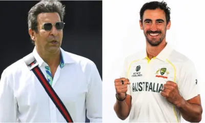 Wasim akram and Mitchell Starc