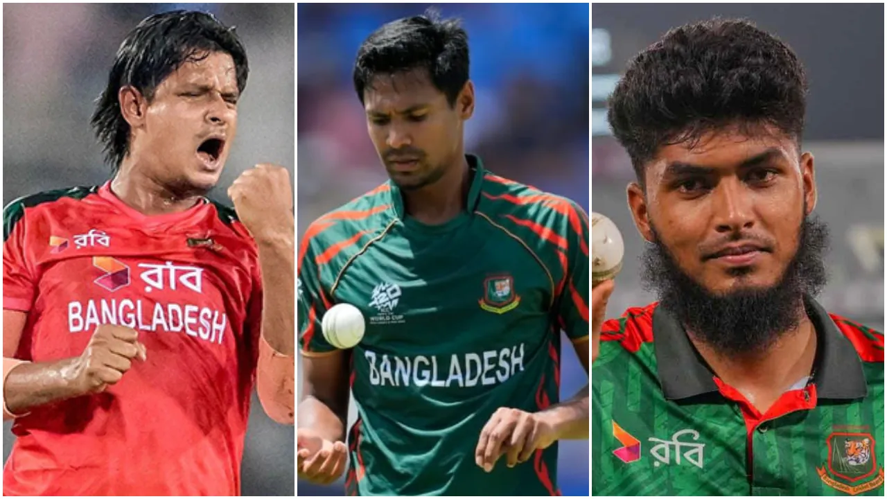 Mustafiz, Nasum and Rishad