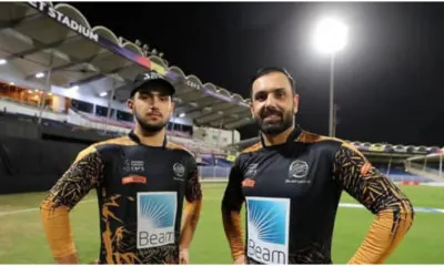 Mohammad Nabi and his son