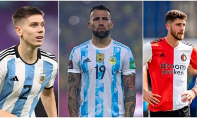 Foyth, Otamendi and Sensi