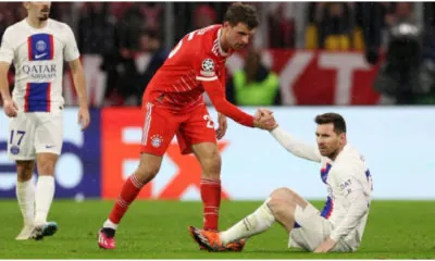 THOMAS MULAR AND Lionel Messi