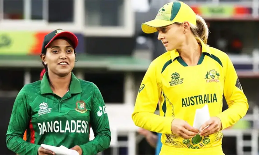 Aus vs bd women
