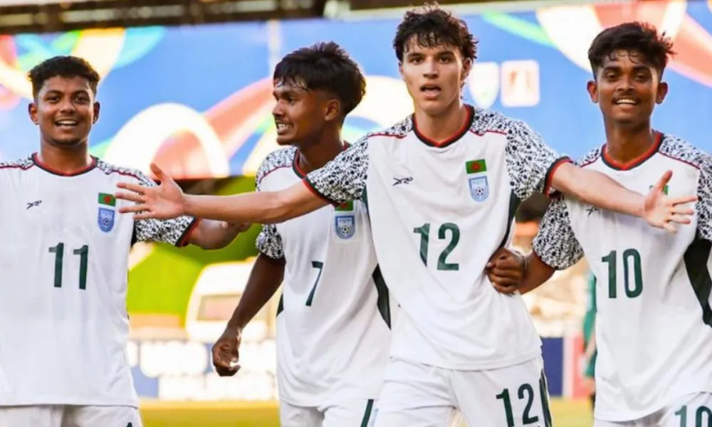 Bangladesh began their SAFF campaign by defeating Pakistan, thanks to Ronan’s brace.