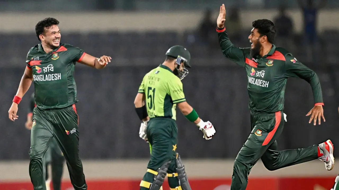 Bangladesh won the series by defeating Pakistan