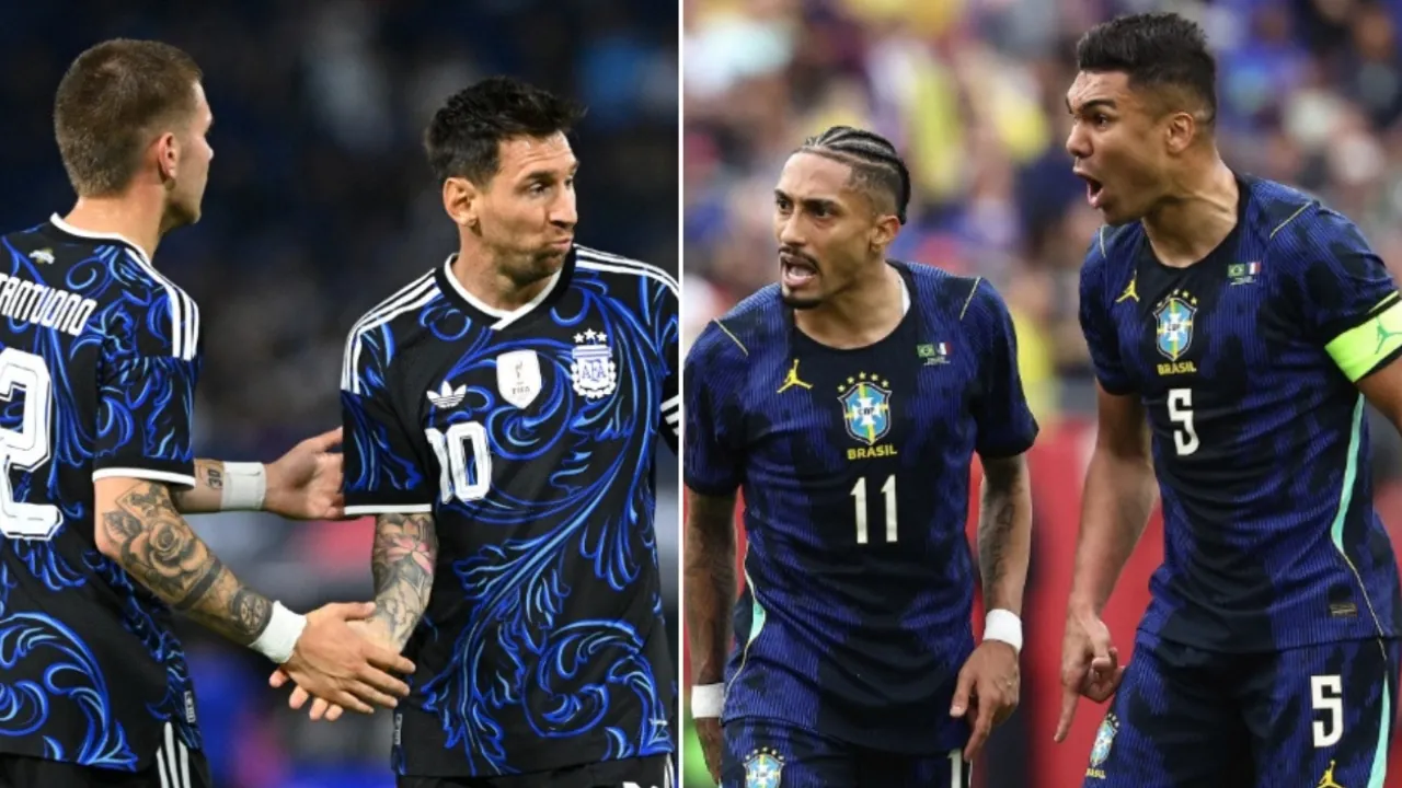 Brazil and Argentina are taking the field for the last time before the World Cup.