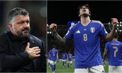 Gattuso and Sandro Tonali