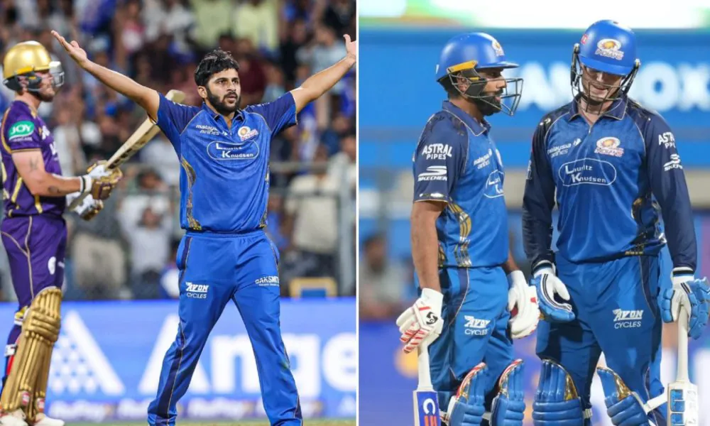 Mumbai won their opening IPL match after 13 years by defeating Kolkata