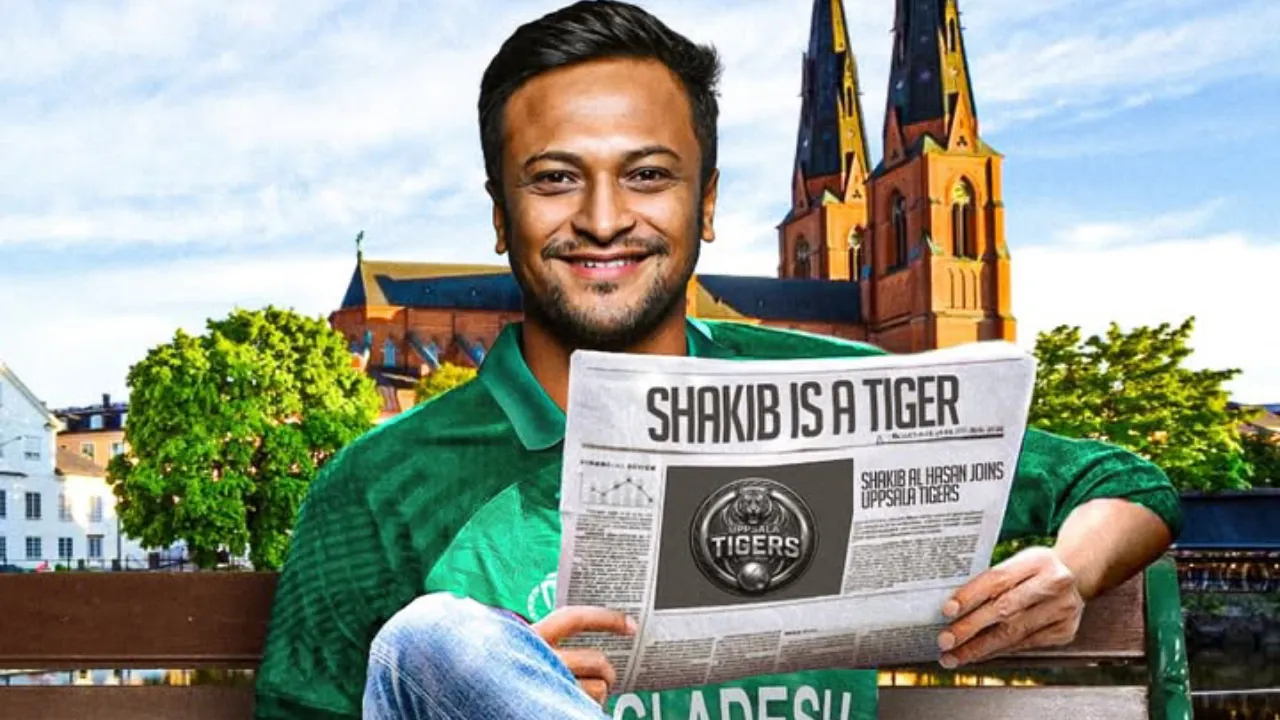 Shakib got a team in another European franchise league