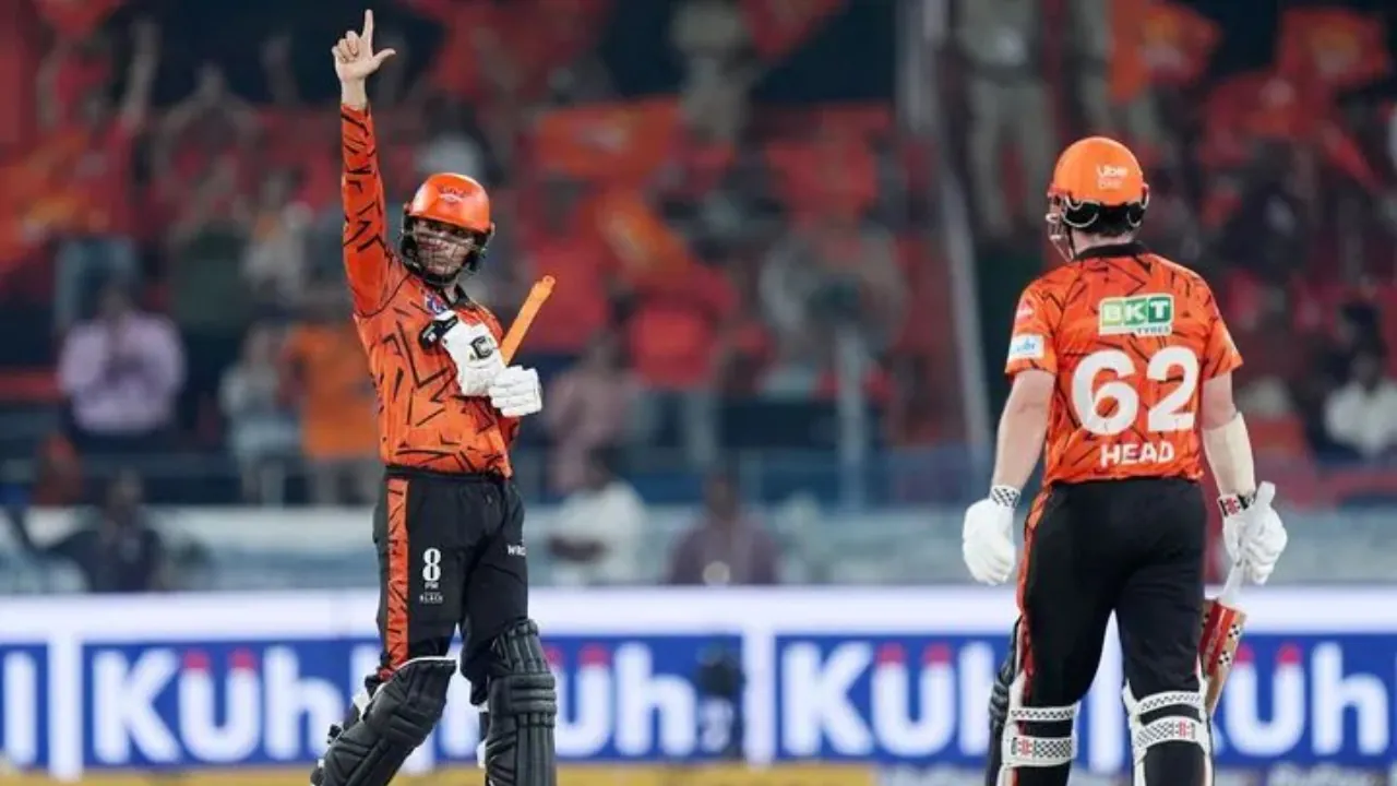 Abhishek Sharma picks up a 15-ball Fifty