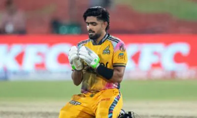 Babar scores the 12th century of his T20 career.