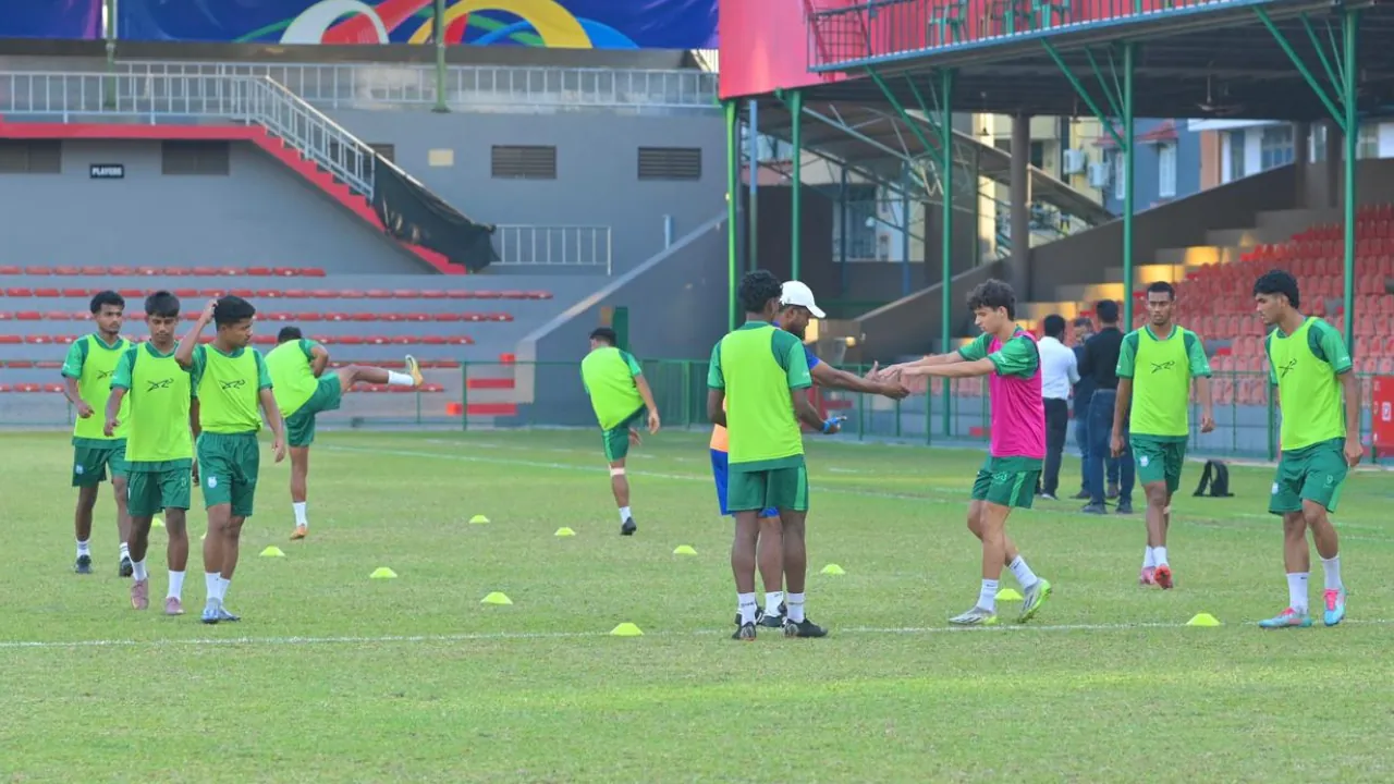 Bangladesh Practice before India Match
