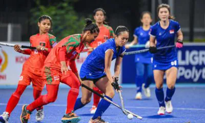 Bangladesh women reach the final by defeating Singapore.