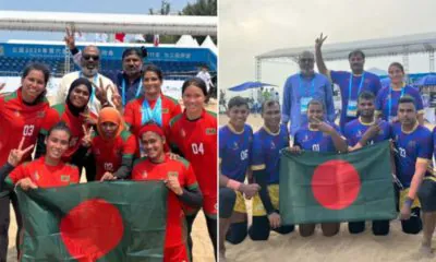 Bangladesh’s men’s and women’s kabaddi teams start the Asian Beach Games with wins.