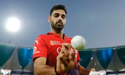 Bhuvneshwar achieves a unique milestone as the first pacer in IPL history.