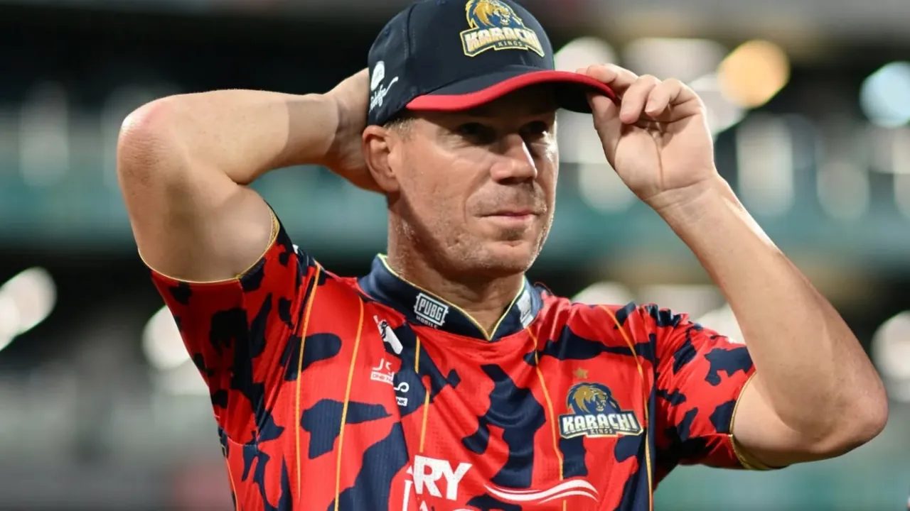 David Warner has been arrested in Sydney.