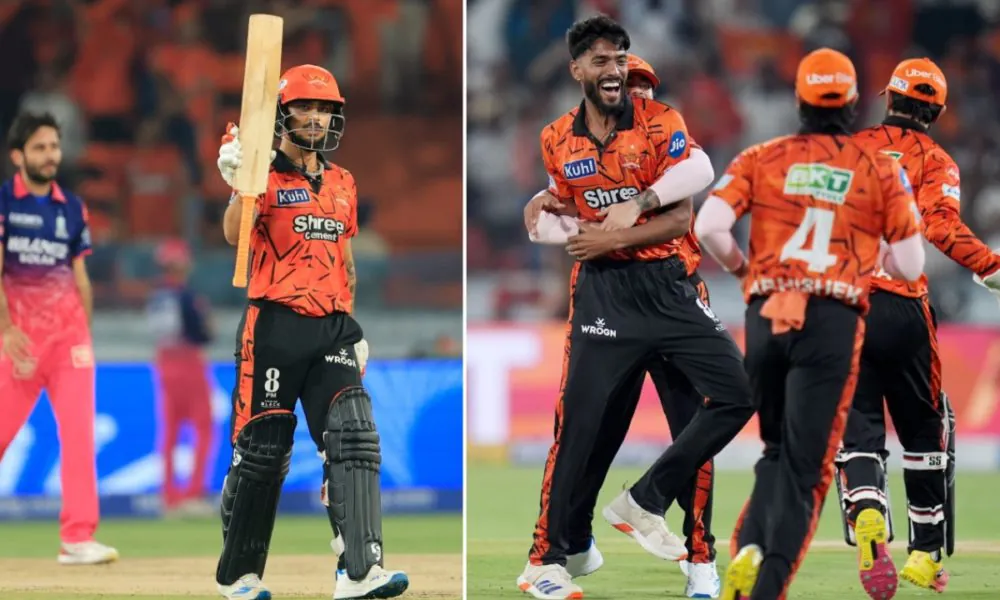 Hyderabad handed Rajasthan their first defeat in the IPL.