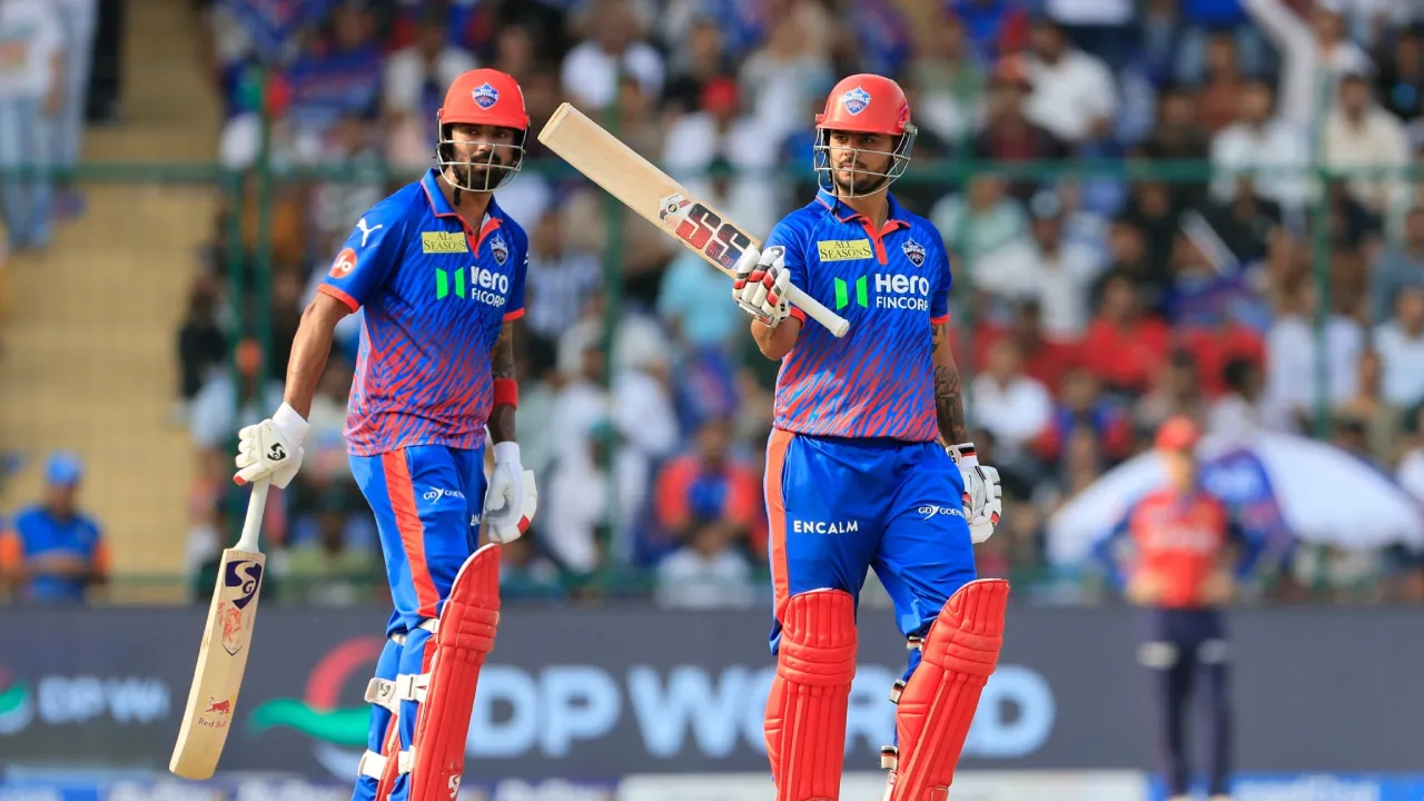 KL Rahul and Nitish Rana