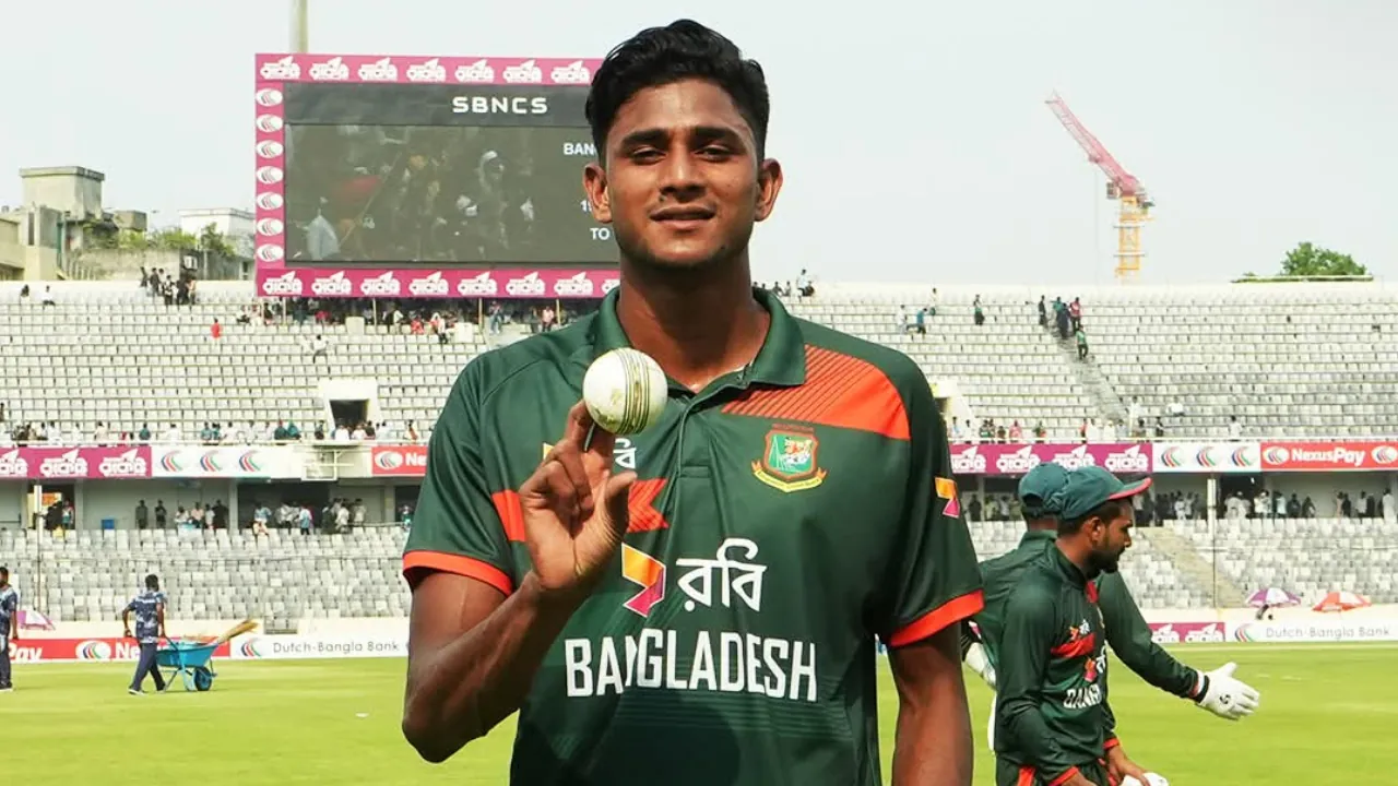 Nahid Rana picks up Fifer against New Zealand