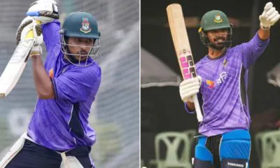 Saif hits a century and Soumya a fifty in a warm-up match ahead of the New Zealand series.