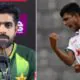 Babar Azam heaps praise on Nahid Rana.