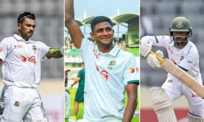 Big jump for Shanto and Mominul in the ICC rankings, Rana also moved up.