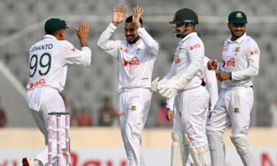 Brilliant comeback by the bowlers as Bangladesh finish the third day with a lead.