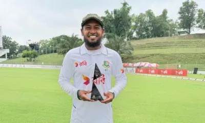 Mushfiq receives this award for the first time in his two-decade Test career.
