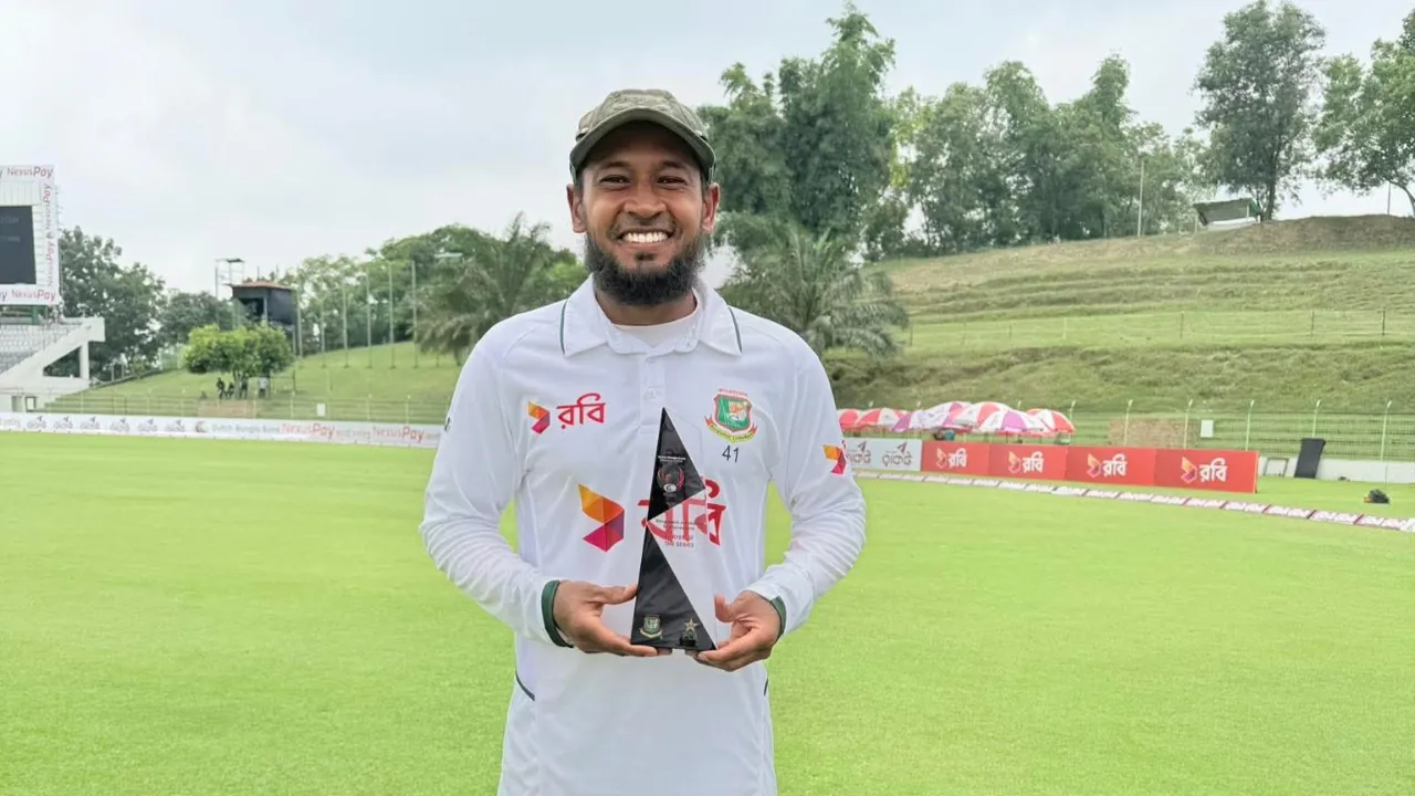 Mushfiq receives this award for the first time in his two-decade Test career.