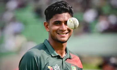 Nahid Rana wins the ICC Men’s Player of the April award.