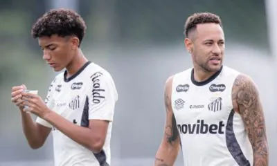 Neymar apologises after getting involved in an incident with Robinho’s son.