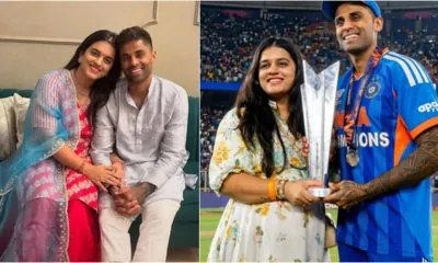 Suryakumar Yadav and wife Devisha Shetty