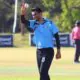 World record in international T20s: six wickets for just two runs.